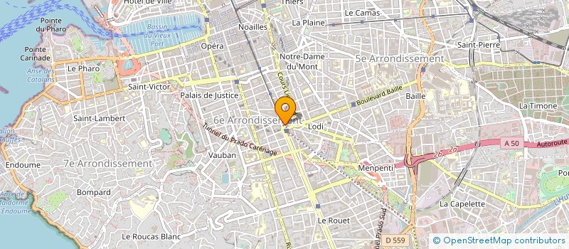 localisation de l'entreprise SOC AGRICOLE IMOBILIERE FRANCO-AFRICAINE à MARSEILLE