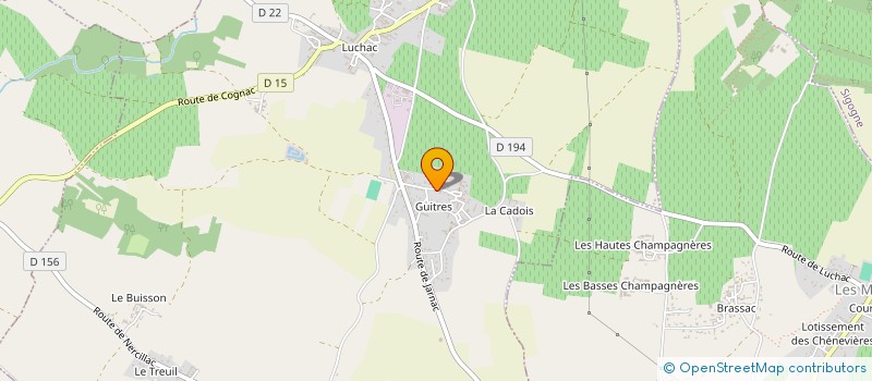 localisation de l'entreprise SOC AGRICULTURE SCIENCES ARTS COMMERCE  CHASSORS