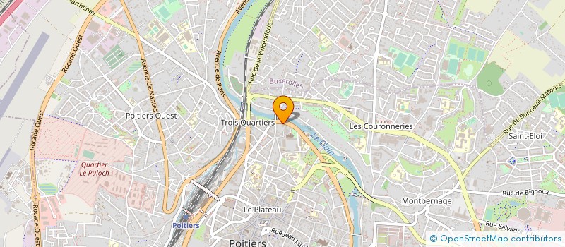 localisation de l'entreprise SOC AIDE AUX TRAVAILLEURS SANS EMPLOI à POITIERS