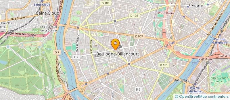 localisation de l'entreprise SOC AIRFEAU à BOULOGNE-BILLANCOURT