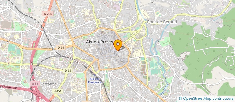 localisation de l'entreprise SOC AIXOISE D OPTIQUE à AIX-EN-PROVENCE