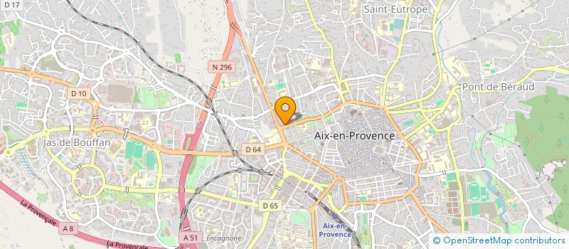 localisation de l'entreprise SOC AIXOISE DE CONSTRUCTION IMMOBILIERE à AIX-EN-PROVENCE
