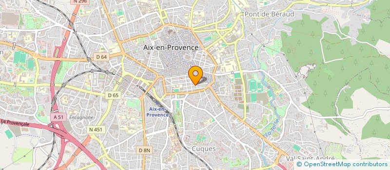 localisation de l'entreprise SOC AIXOISE DE REHABILITATION ARTISANALE à AIX-EN-PROVENCE