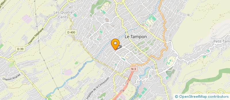 localisation de l'entreprise SOC ALARCON ROUX CHAN à LE TAMPON