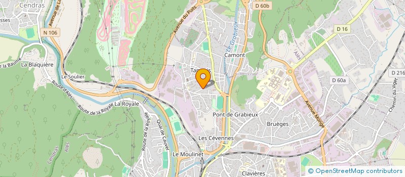 localisation de l'entreprise SOC ALESIENNE DES H L M à ALES