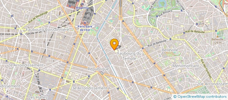 localisation de l'entreprise SOC ALIBERT GARAGE VEHICULES99 à PARIS