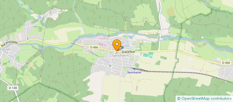 localisation de l'entreprise SOC ALIMENTAT ET CONSOMMATION  SENTHEIM