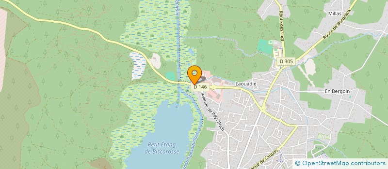 localisation de l'entreprise SOC ALIMENTATION BISCARROSSAIS  BISCARROSSE