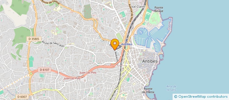 localisation de l'entreprise SOC ALIMENTATION CHEZ MICK à ANTIBES
