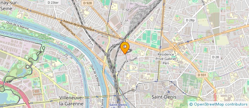 localisation de l'entreprise SOC ALLIANCE ENTREPRISE à SAINT-DENIS