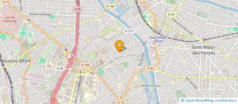 localisation de l'entreprise SOC ALOUACHE L KASMI A CAFE  5  CRETEIL