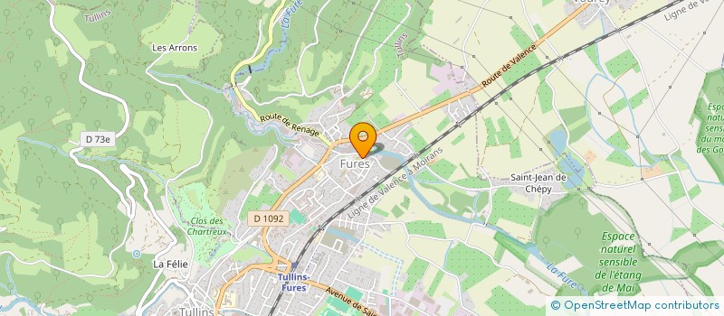 localisation de l'entreprise SOC ALPINE DE COMMERCE S A C à TULLINS