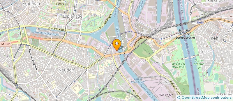 localisation de l'entreprise SOC ALSAC IMPORTATION DE CAFES à STRASBOURG