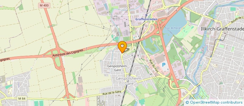 localisation de l'entreprise SOC ALSAC STORES ET CLOTURES  GEISPOLSHEIM