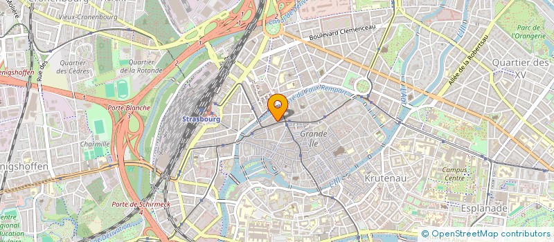 localisation de l'entreprise SOC ALSACIENNE AUDIT ETUDES COMPTABLES à STRASBOURG