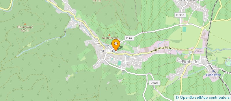 localisation de l'entreprise SOC ALSACIENNE DEGRAISSAGE ET SERVICES à ANDLAU