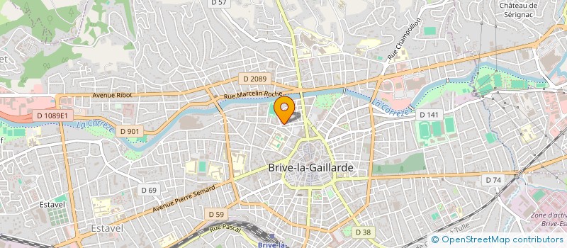 localisation de l'entreprise SOC AMBIANCES  BRIVE-LA-GAILLARDE