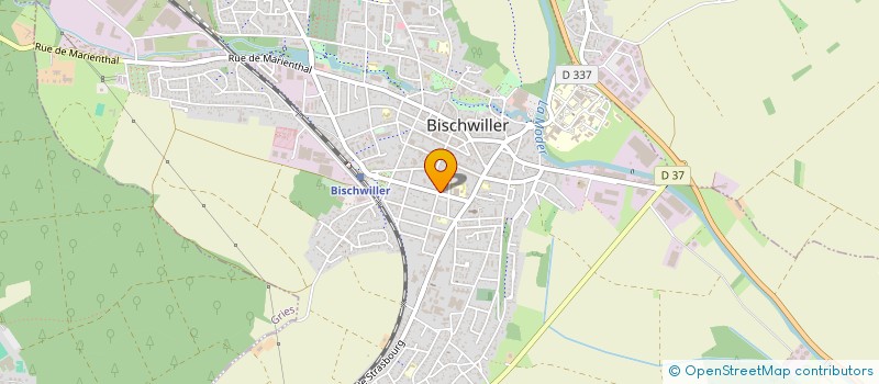 localisation de l'entreprise SOC AMBULANCE TAXI TRANSPORT EXPRESS  BISCHWILLER