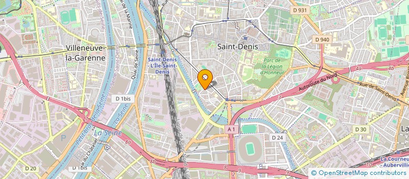 localisation de l'entreprise SOC AMBULANCES DEZOBRY à SAINT-DENIS