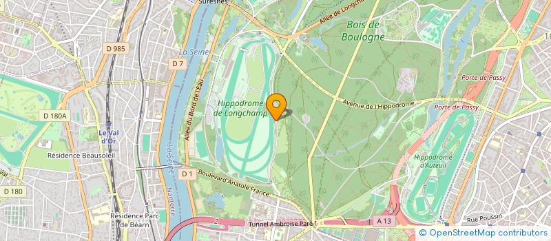 localisation de l'entreprise SOC AMELIOR MECANIQ DENTAIRE OCCLUS PROT  PARIS