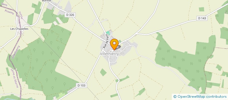 localisation de l'entreprise SOC AMELIOR PATRIMOIN PASQUIER ROCHEFORT  VILLETHIERRY