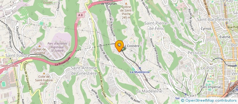 localisation de l'entreprise SOC AMENAG APPLICA AZUREENNE à NICE