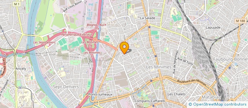 localisation de l'entreprise SOC AMENAG INVESTISSEM TRANSACT IMMOBILI à TOULOUSE