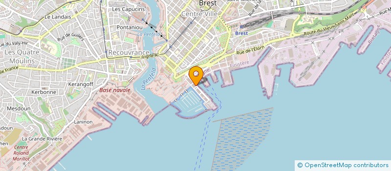 localisation de l'entreprise SOC AMENAG LOCAUX ADMINIS INDUST COMMERC à BREST