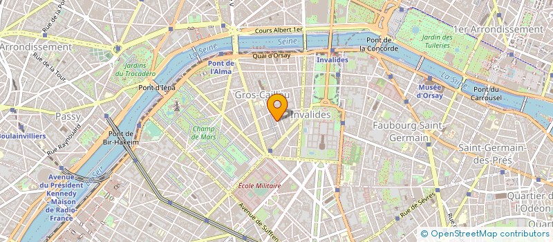 localisation de l'entreprise SOC AMENAGEM TRANSFOR COMMERC INDUSTRIE à PARIS