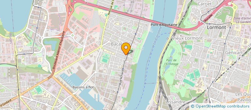 localisation de l'entreprise SOC AMENAGEMENT COURS DU MEDOC à BORDEAUX