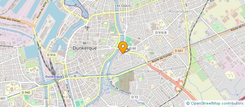 localisation de l'entreprise SOC AMENAGEMENT CUISINES ET BAINS à DUNKERQUE