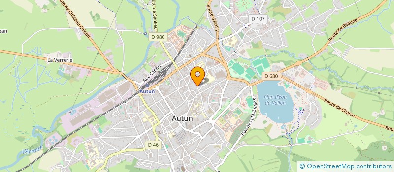 localisation de l'entreprise SOC AMENAGEMENT DEVELOPPEMENT FONCIER à AUTUN