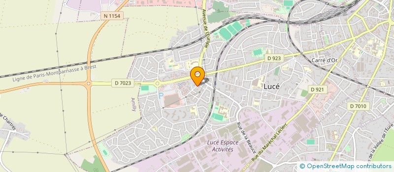 localisation de l'entreprise SOC AMENAGEMENT EQUIPEMENT DEPT 28 à LUCE