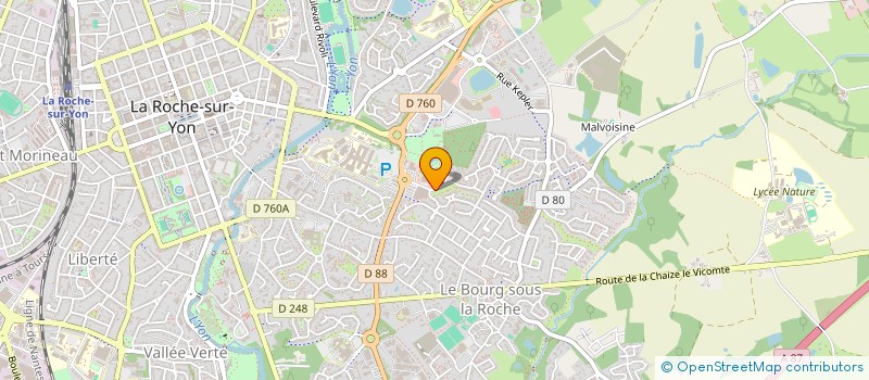 localisation de l'entreprise SOC AMENAGEMENT ETUDES TECHNIQUES à LA ROCHE-SUR-YON