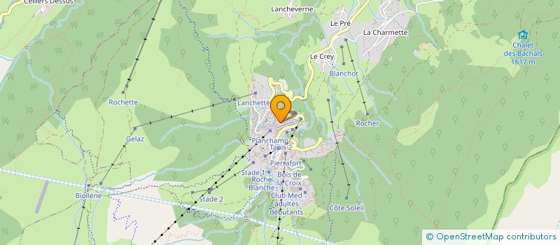 localisation de l'entreprise SOC AMENAGEMENT FONCIER VALMOREL à LES AVANCHERS VALMOREL
