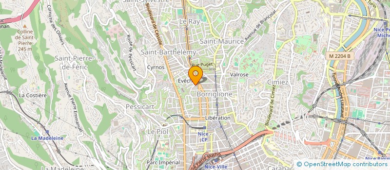localisation de l'entreprise SOC AMENAGEMENT GEN DE SOL à NICE