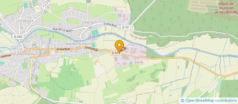 localisation de l'entreprise SOC AMENAGEMENT MAISON INDIVIDUELLE  NIEDERMODERN