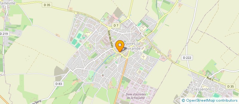 localisation de l'entreprise SOC AMENAGEMENT PROMOTION IMMOBILIERE à DOUVRES-LA-DELIVRANDE