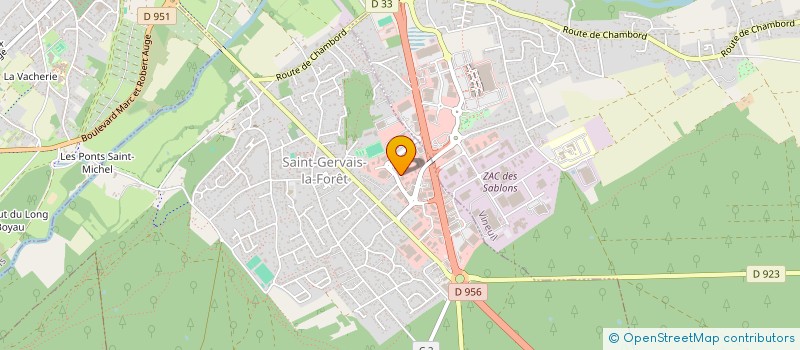 localisation de l'entreprise SOC AMENAGEMENT TRANSFORM CONSTRUCTION  MONTLIVAULT