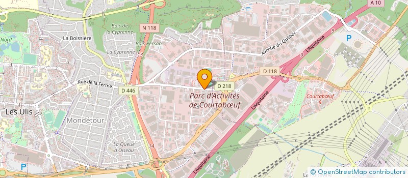 localisation de l'entreprise SOC AMERSHAM FRANCE à LES ULIS