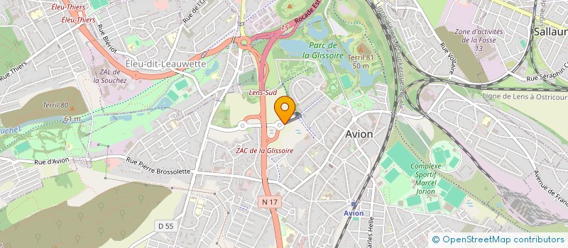 localisation de l'entreprise SOC AMICALE DES BOULISTES DU 4 à AVION