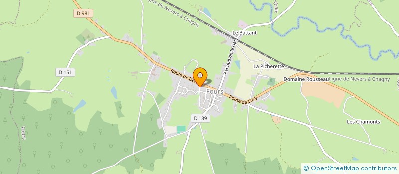 localisation de l'entreprise SOC AMICALE SAPEURS POMPIERS à FOURS