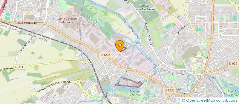 localisation de l'entreprise SOC AMILAIT à AMIENS