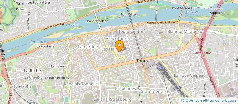 localisation de l'entreprise SOC AMIS CTRE ETUDES SUP RENAISSANCE à TOURS