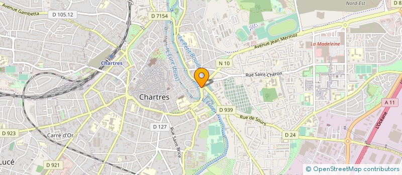 localisation de l'entreprise SOC AMIS DU MUSEUM ET NATURALISTES 28 à CHARTRES