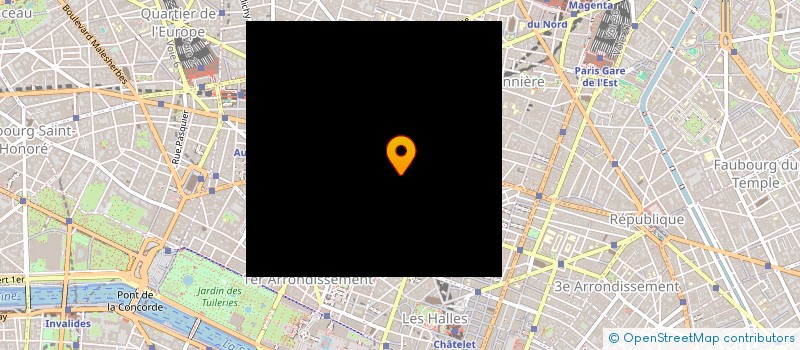 localisation de l'entreprise SOC AMS SARL  PARIS