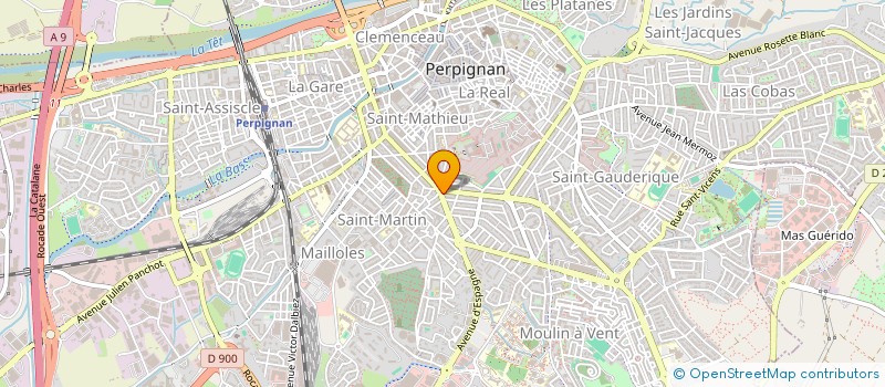 localisation de l'entreprise SOC ANALYSE CONSEIL EN EPARGNE PREVOYANC  PERPIGNAN