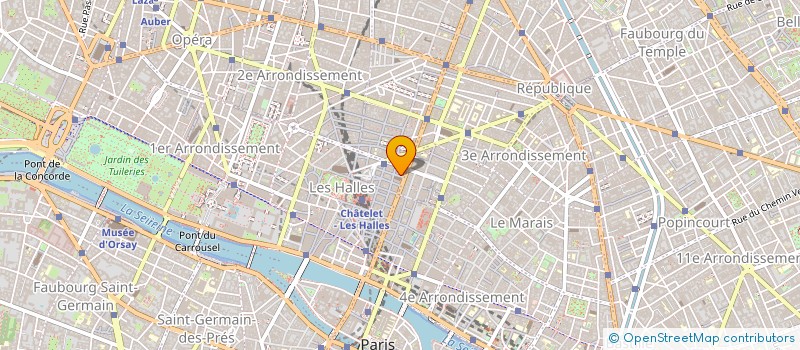 localisation de l'entreprise SOC ANALYSE FINANCIERE GESTION COMMERCE à PARIS