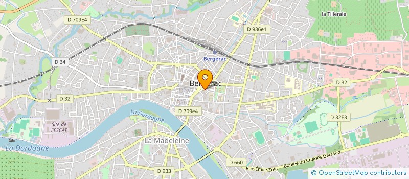 localisation de l'entreprise SOC ANALYSES REVISION EXPERT COMPTABLE à BERGERAC