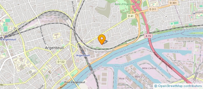 localisation de l'entreprise SOC ANDRIOT DISTRIBUTION à ARGENTEUIL